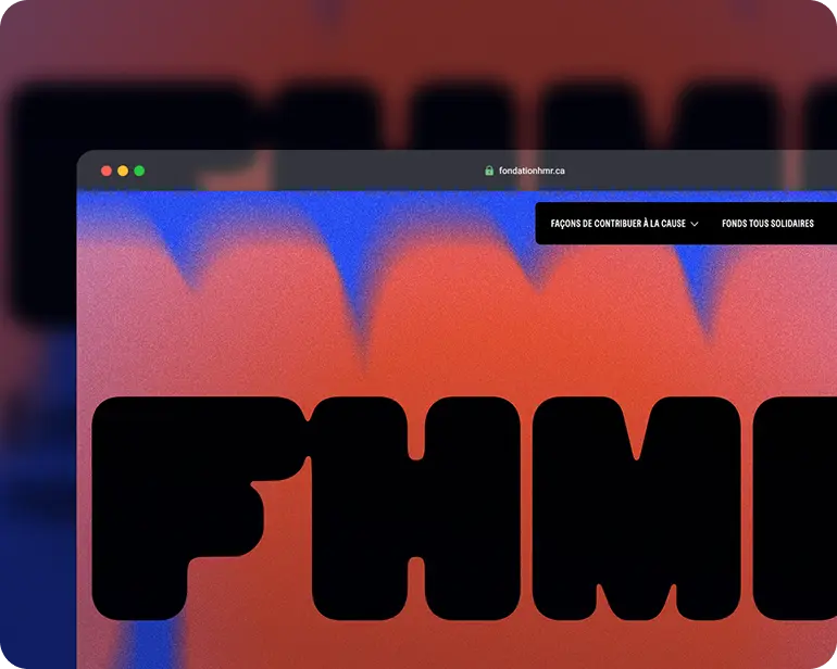 Fondation HMR Site web